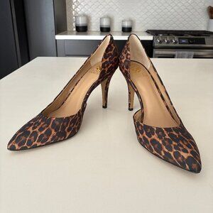 Vince Camuto Leopard Print Heels